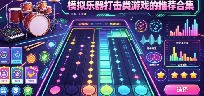模拟乐器打击类游戏的推荐合集