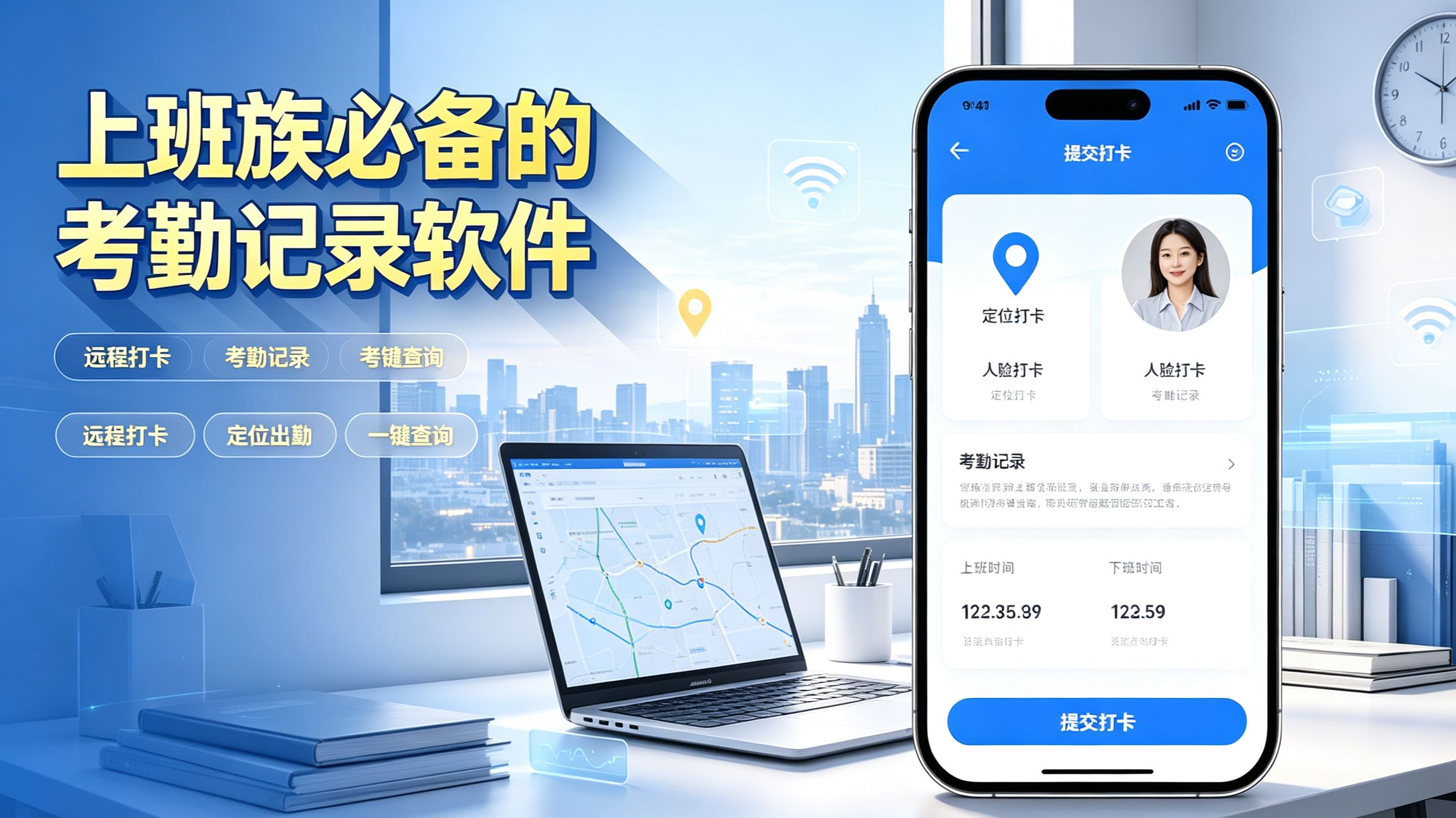 上班族必备的考勤记录软件