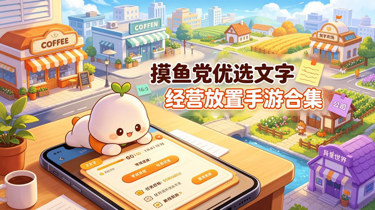 摸鱼党优选文字经营放置手游合集