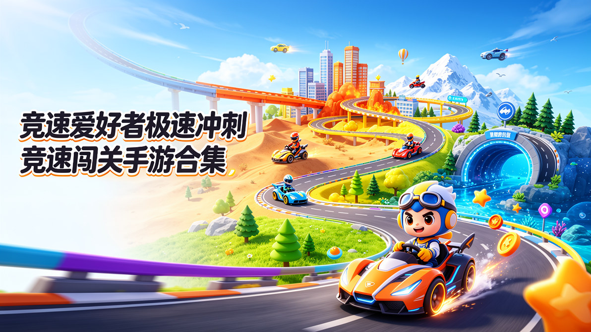竞速爱好者极速冲刺竞速闯关手游合集