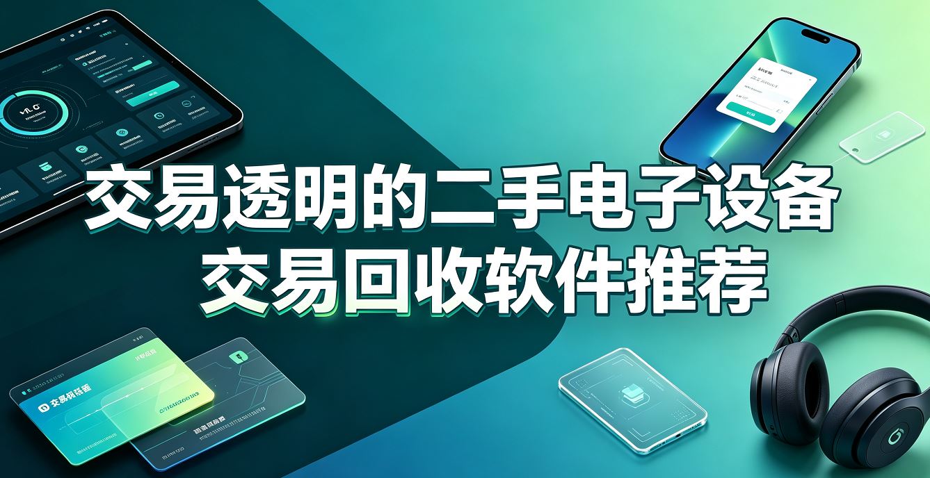 交易透明的二手电子设备交易回收软件推荐