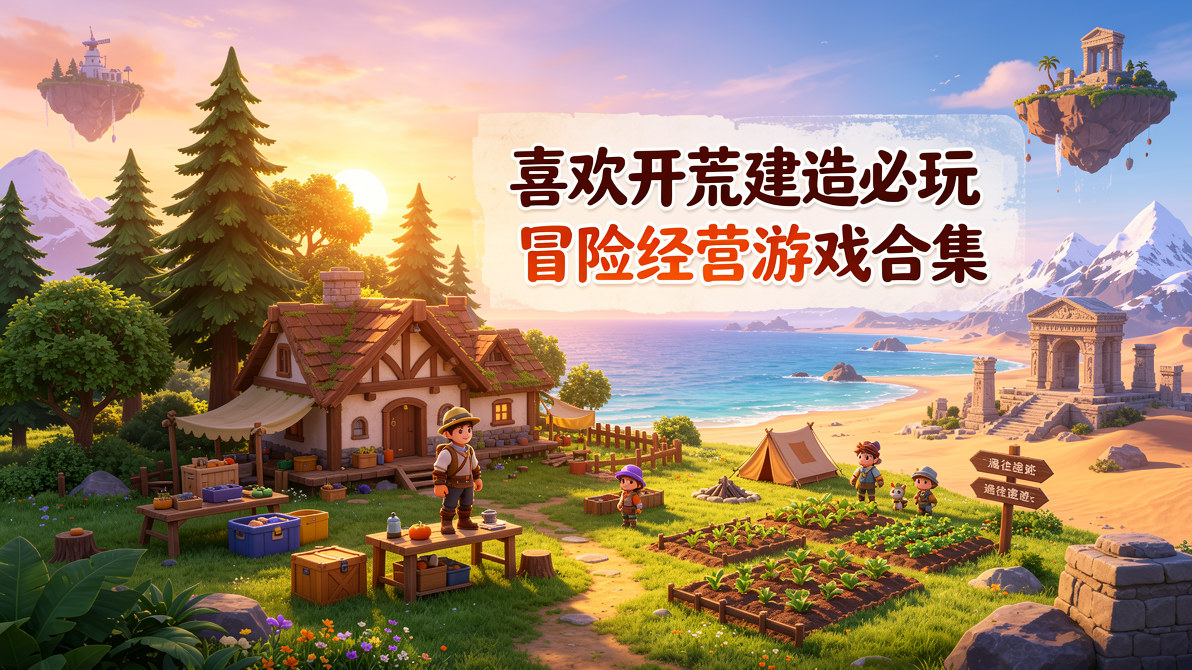 喜欢开荒建造必玩冒险经营游戏合集