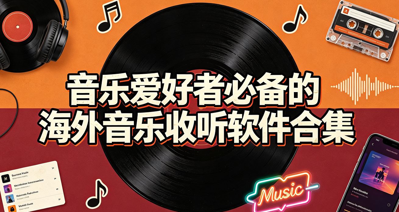 音乐爱好者必备的海外音乐收听软件合集
