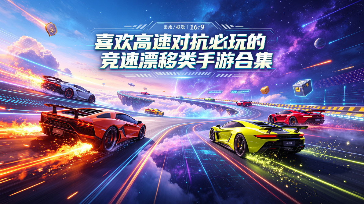 喜欢高速对抗必玩的竞速漂移类手游合集