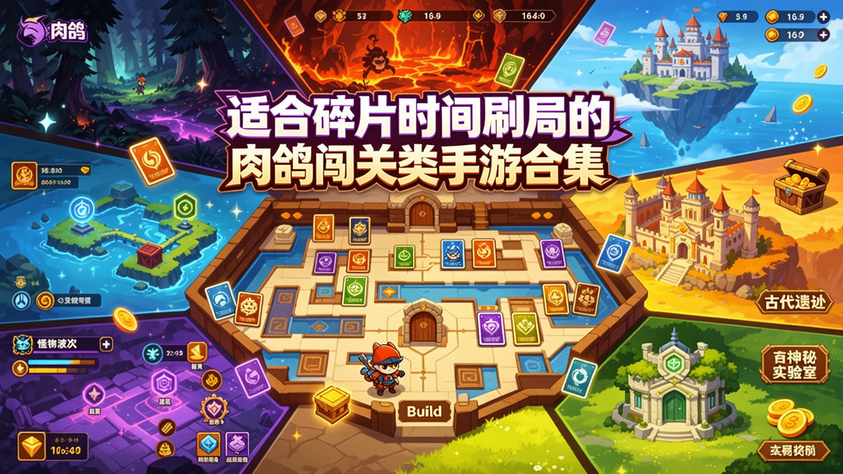 适合碎片时间刷局的肉鸽闯关类手游合集