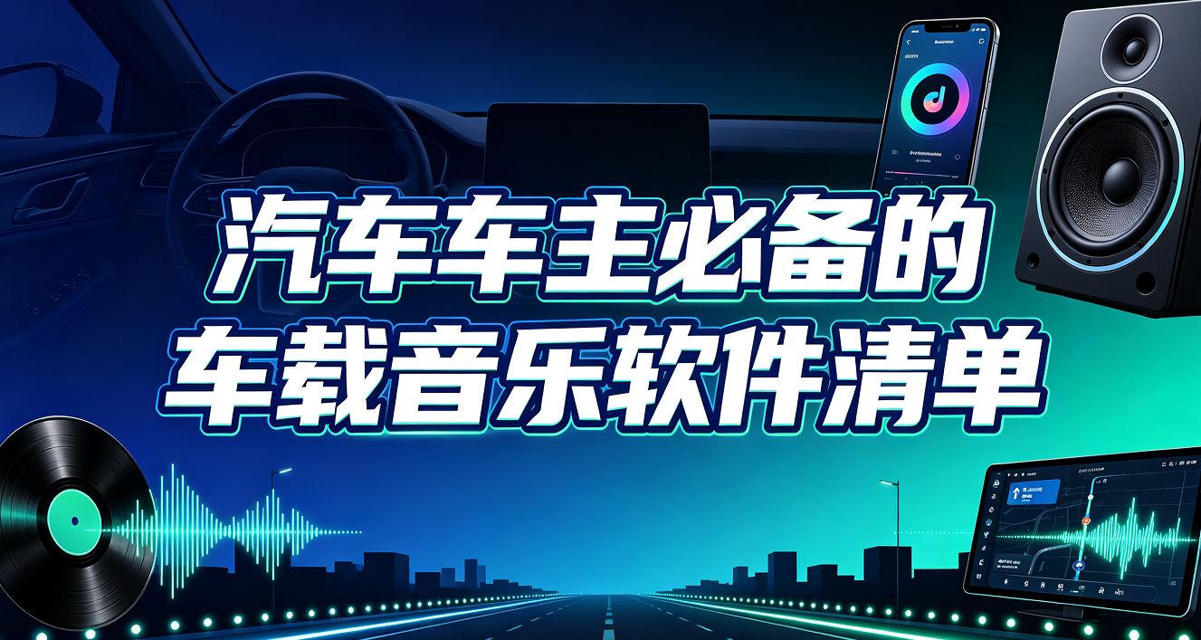 汽车车主必备的车载音乐软件清单
