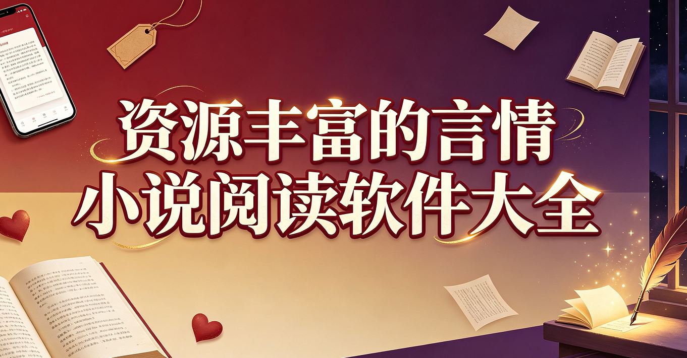 资源丰富的言情小说阅读软件大全