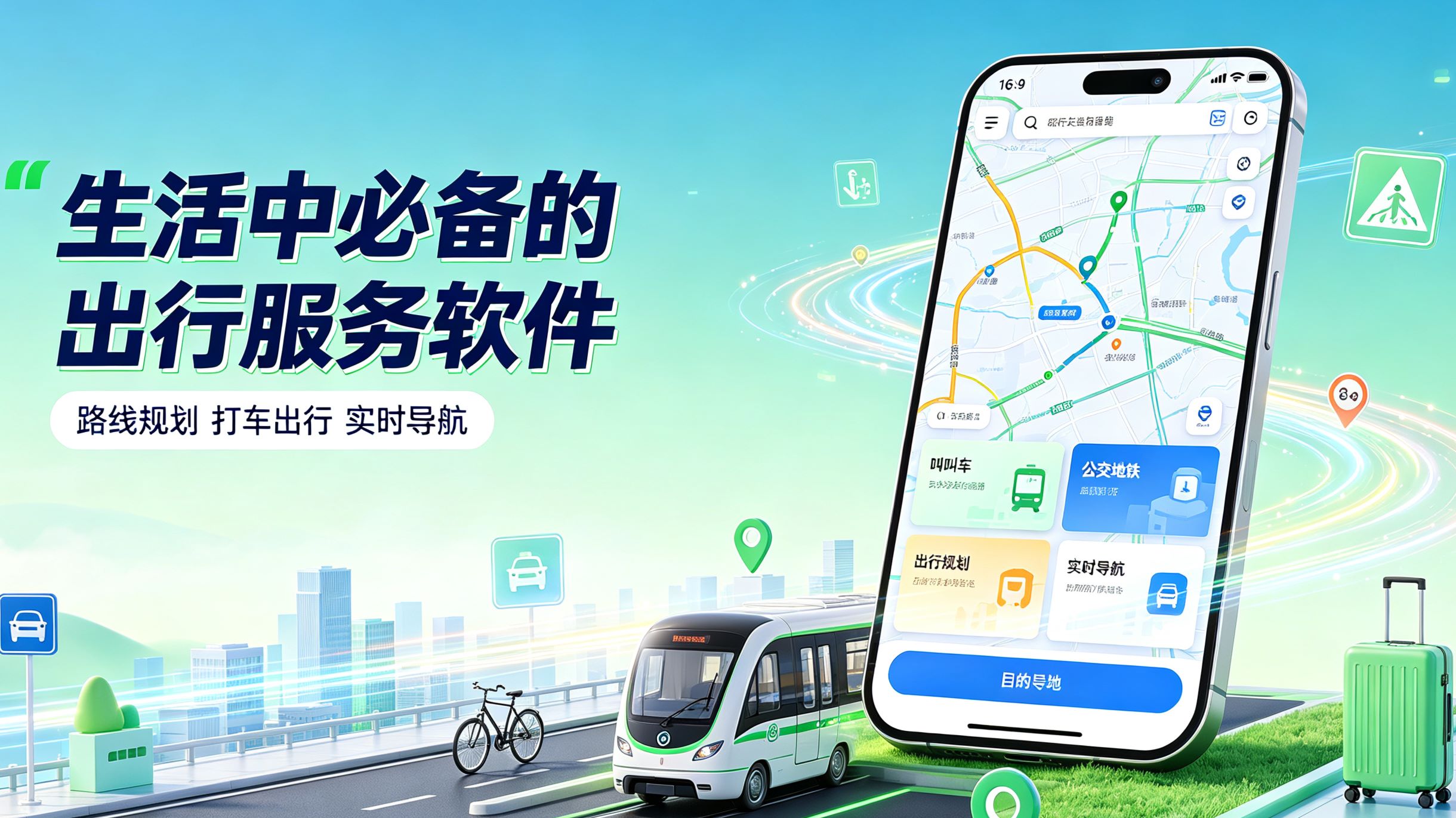 生活中必备的出行服务软件