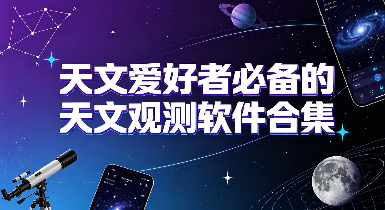天文爱好者必备的天文观测软件合集