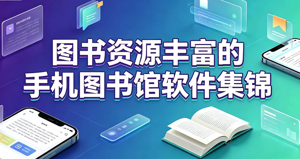 图书资源丰富的手机图书馆软件集锦