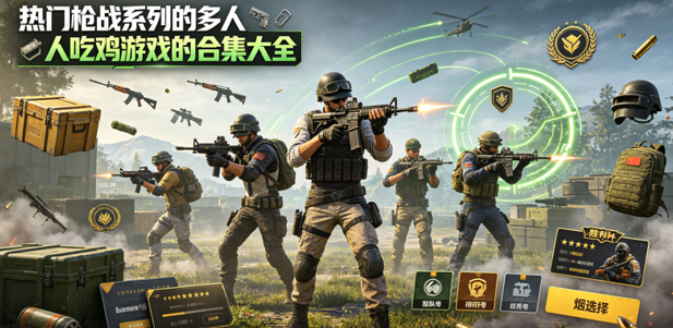 热门枪战系列的多人吃鸡游戏的合集大全