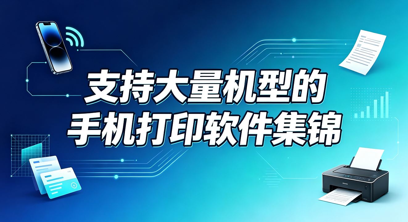 支持大量机型的手机打印软件集锦