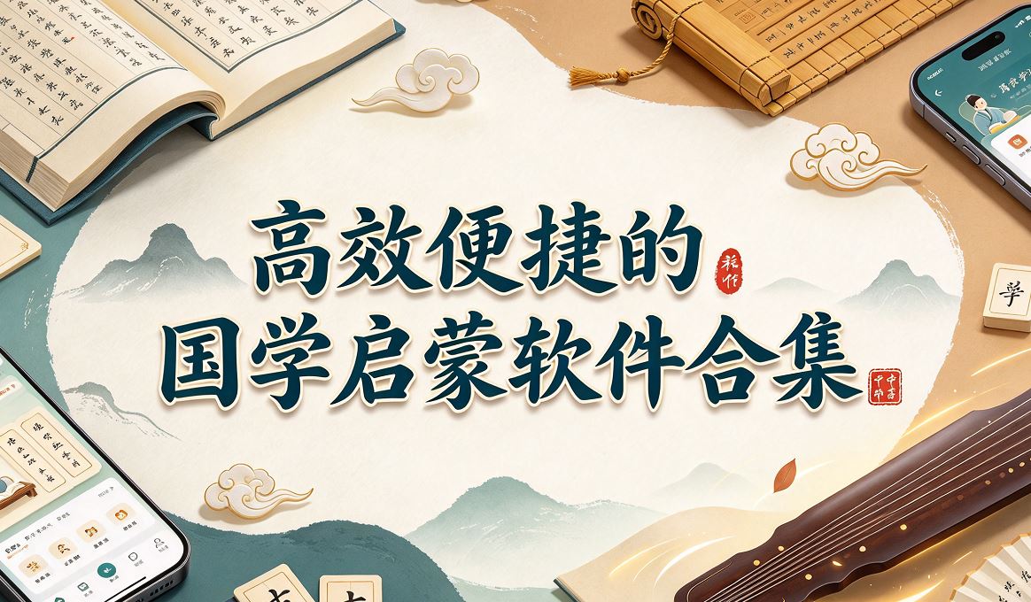 高效便捷的国学启蒙软件合集
