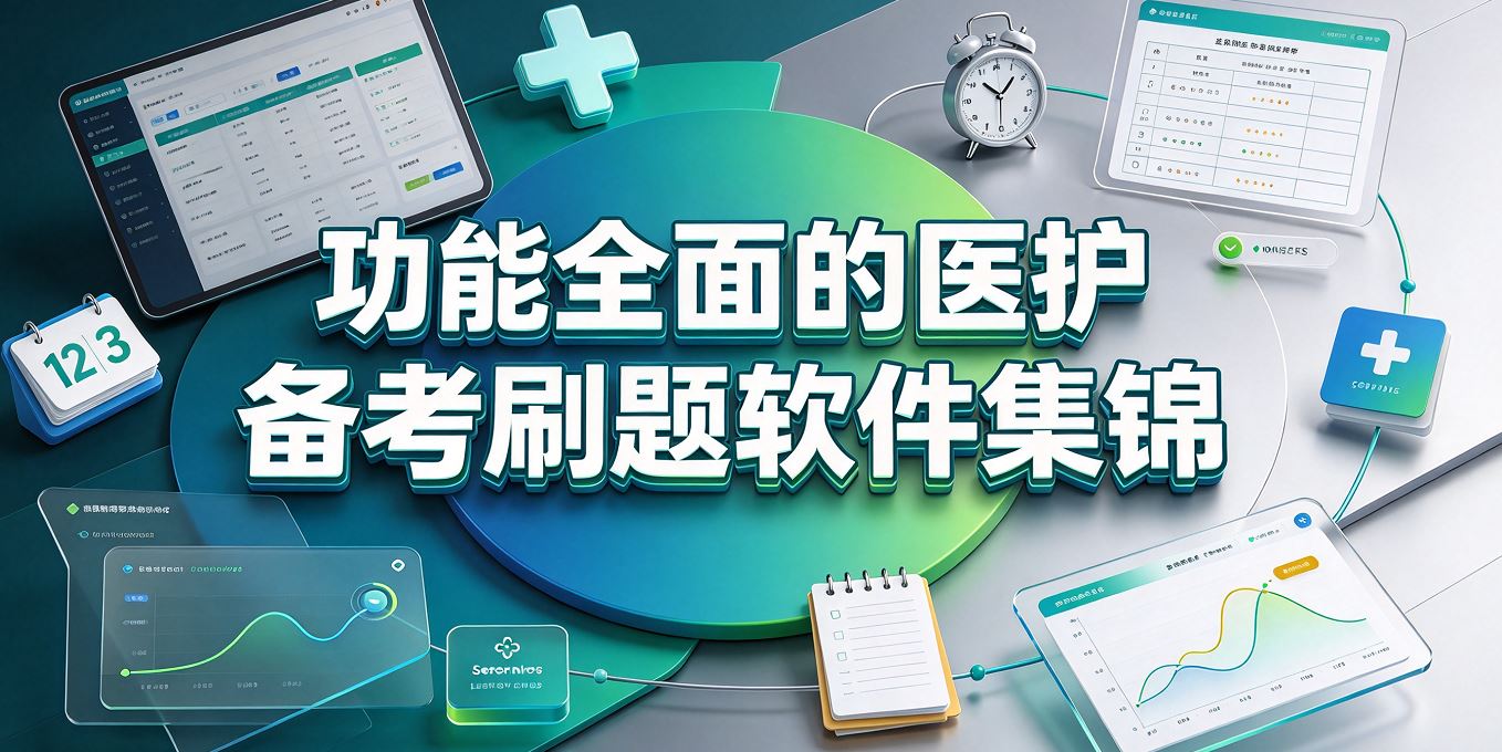 功能全面的医护备考刷题软件集锦