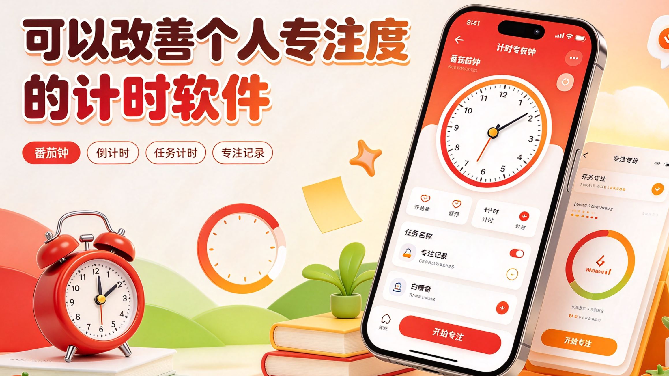 可以改善个人专注度的计时软件