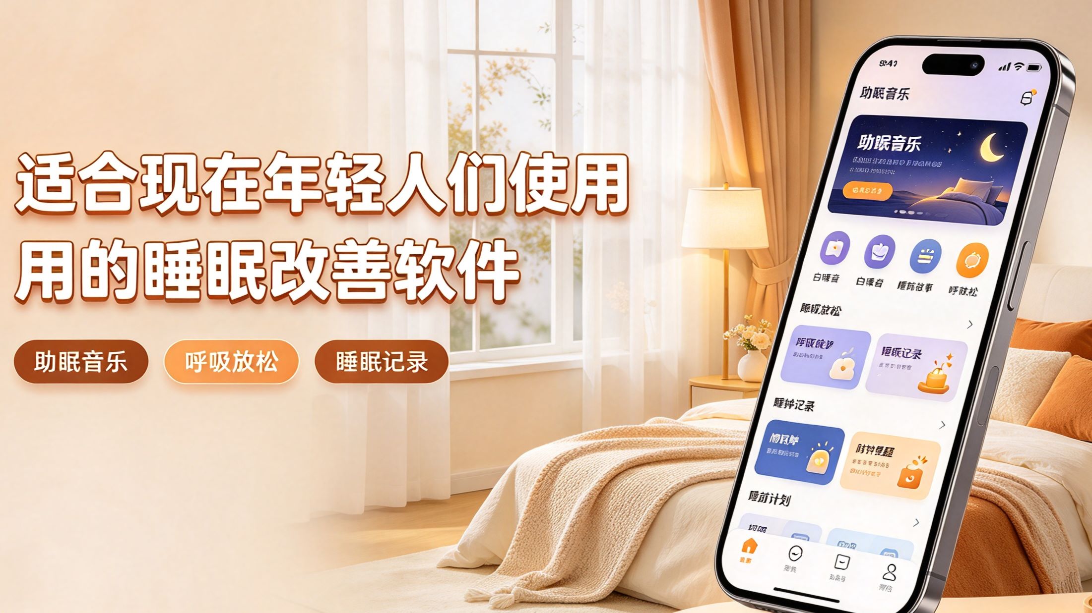 适合现在年轻人们使用的睡眠改善软件