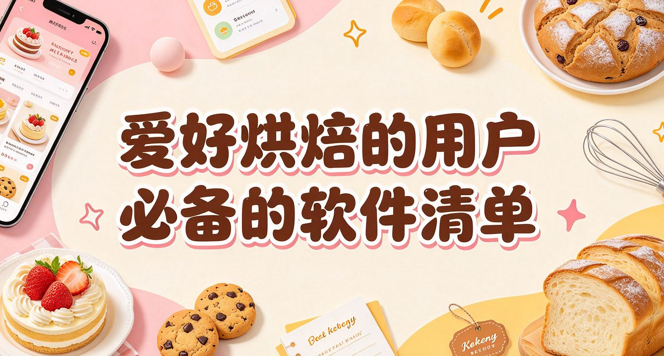 爱好烘焙的用户必备的软件清单