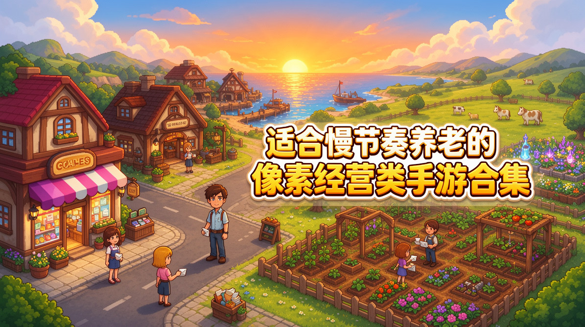 适合慢节奏养老的像素经营类手游合集
