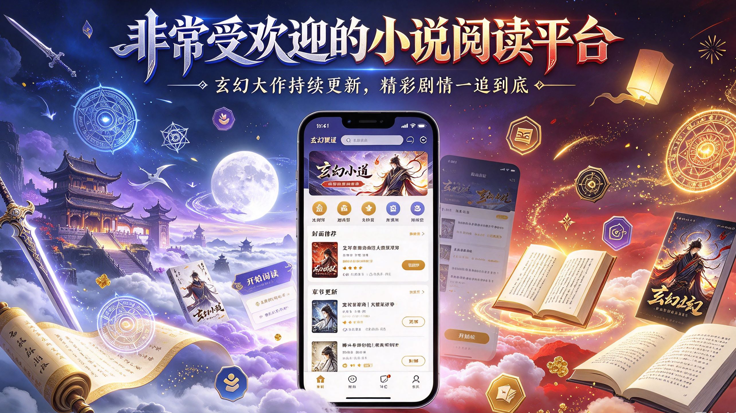 非常受欢迎的小说阅读平台