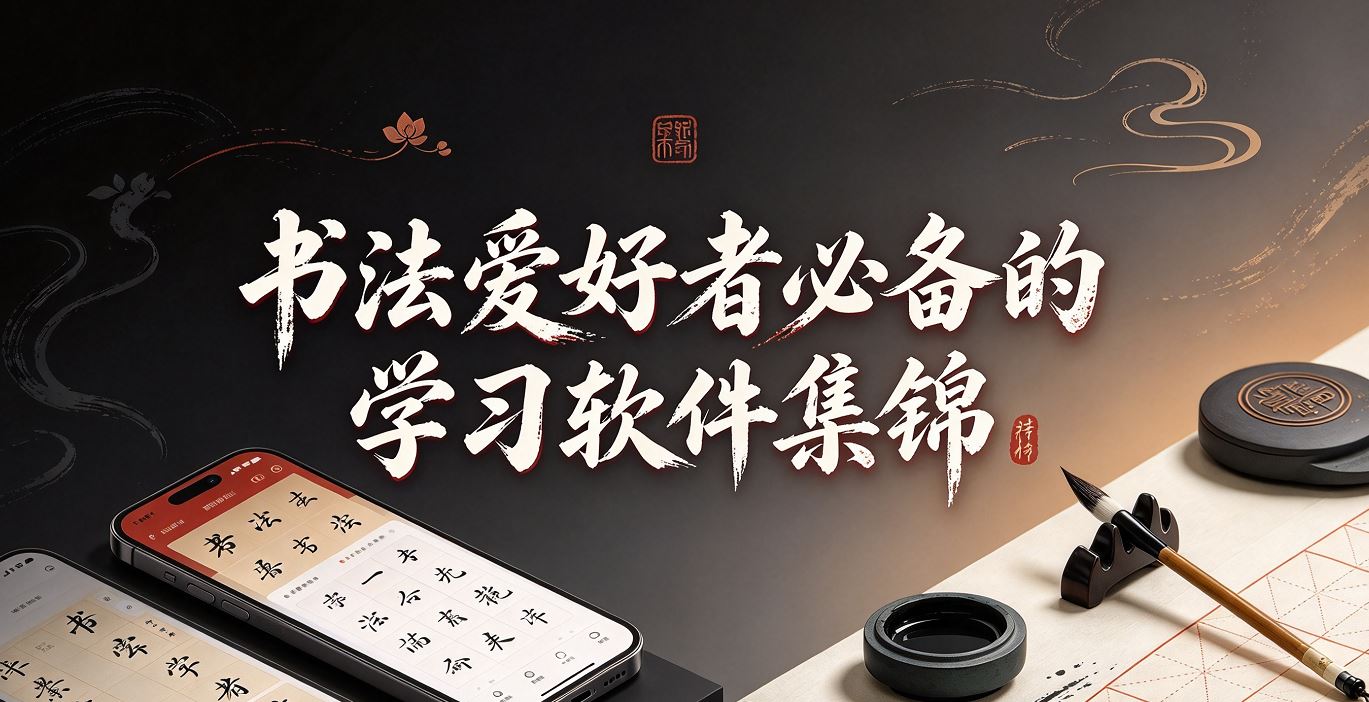 书法爱好者必备的学习软件集锦