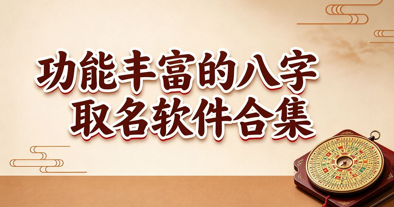 功能丰富的八字取名软件合集