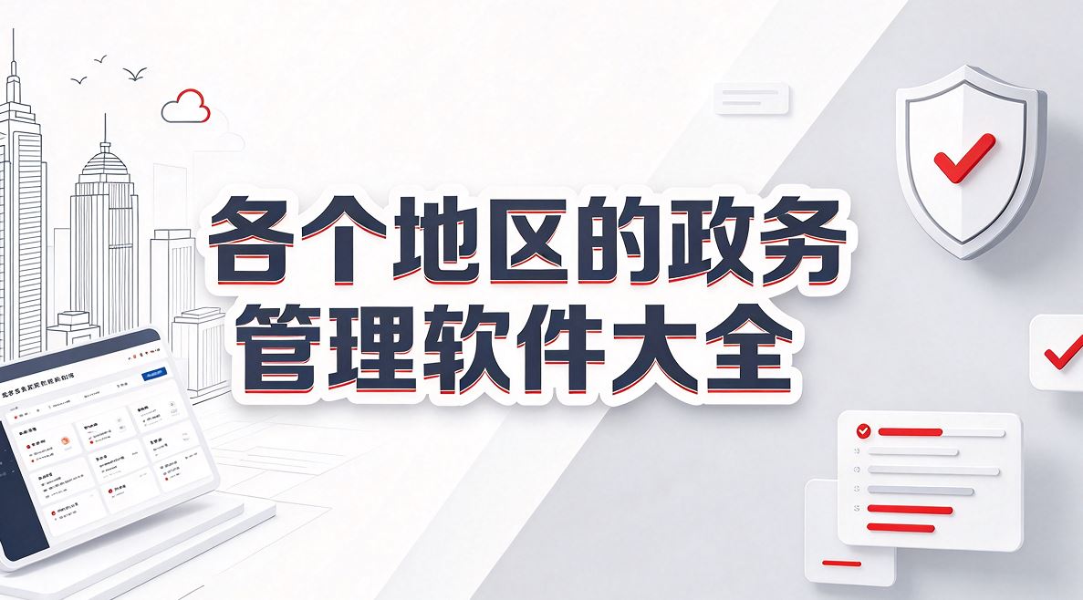 各个地区的政务管理软件大全