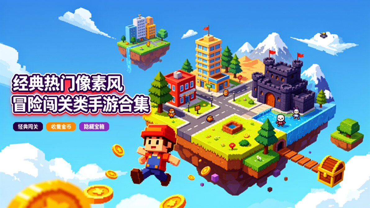 经典热门像素风冒险闯关类手游合集