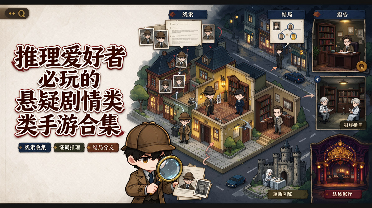 推理爱好者必玩的悬疑剧情类手游合集
