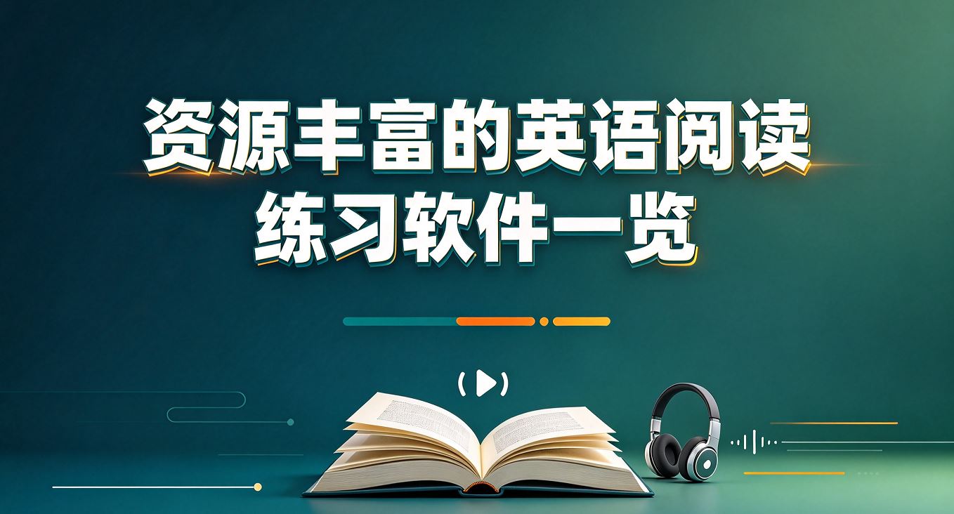 资源丰富的英语阅读练习软件一览