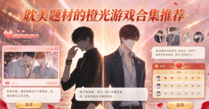 耽美题材的橙光游戏合集推荐