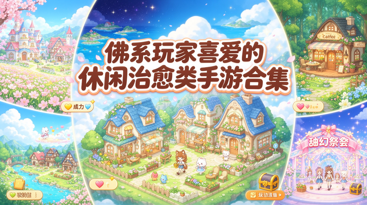 佛系玩家喜爱的休闲治愈类手游合集