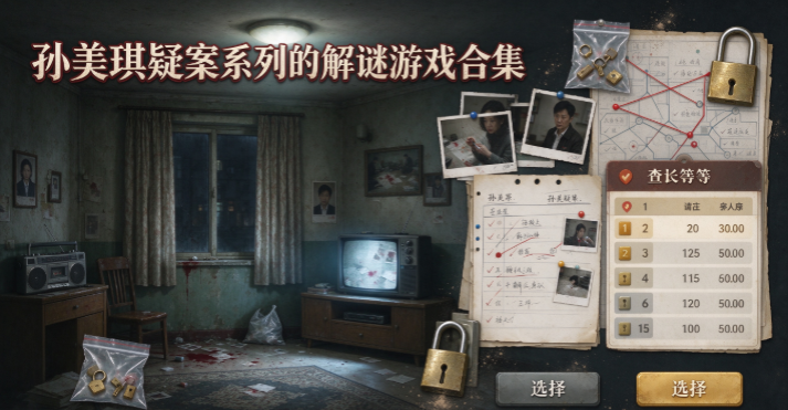 孙美琪疑案系列的解谜游戏合集