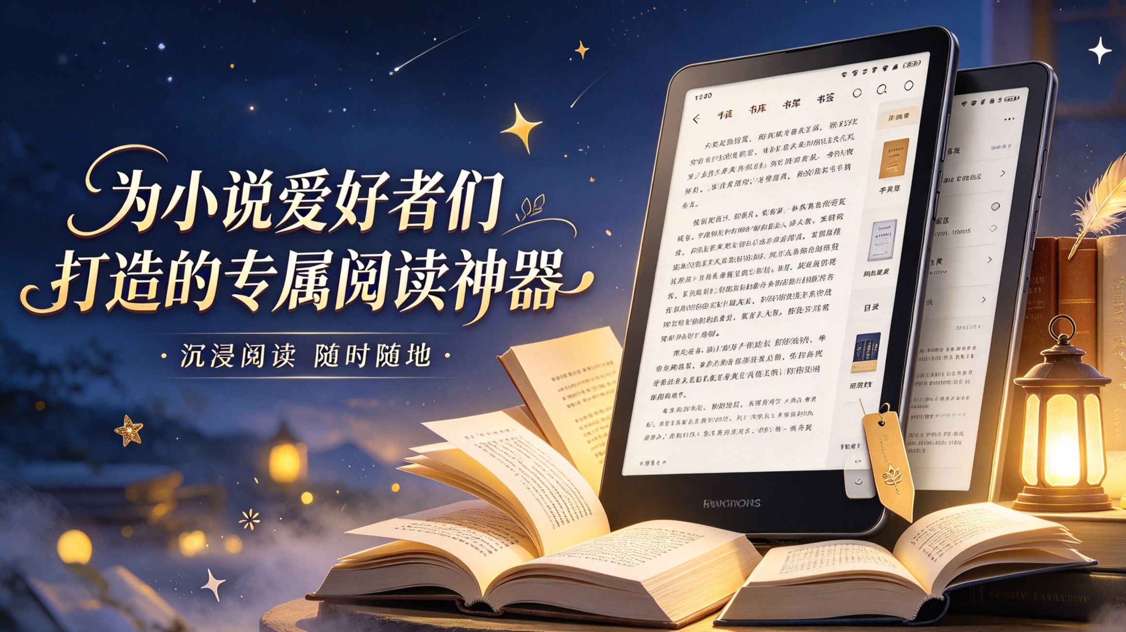 为小说爱好者们打造的专属阅读神器
