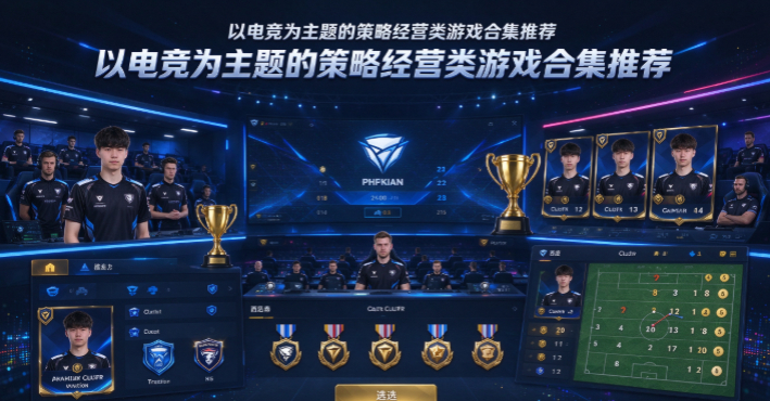 以电竞为主题的策略经营类游戏合集推荐