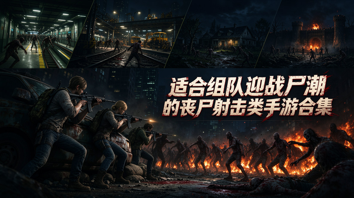 适合组队迎战尸潮的丧尸射击类手游合集