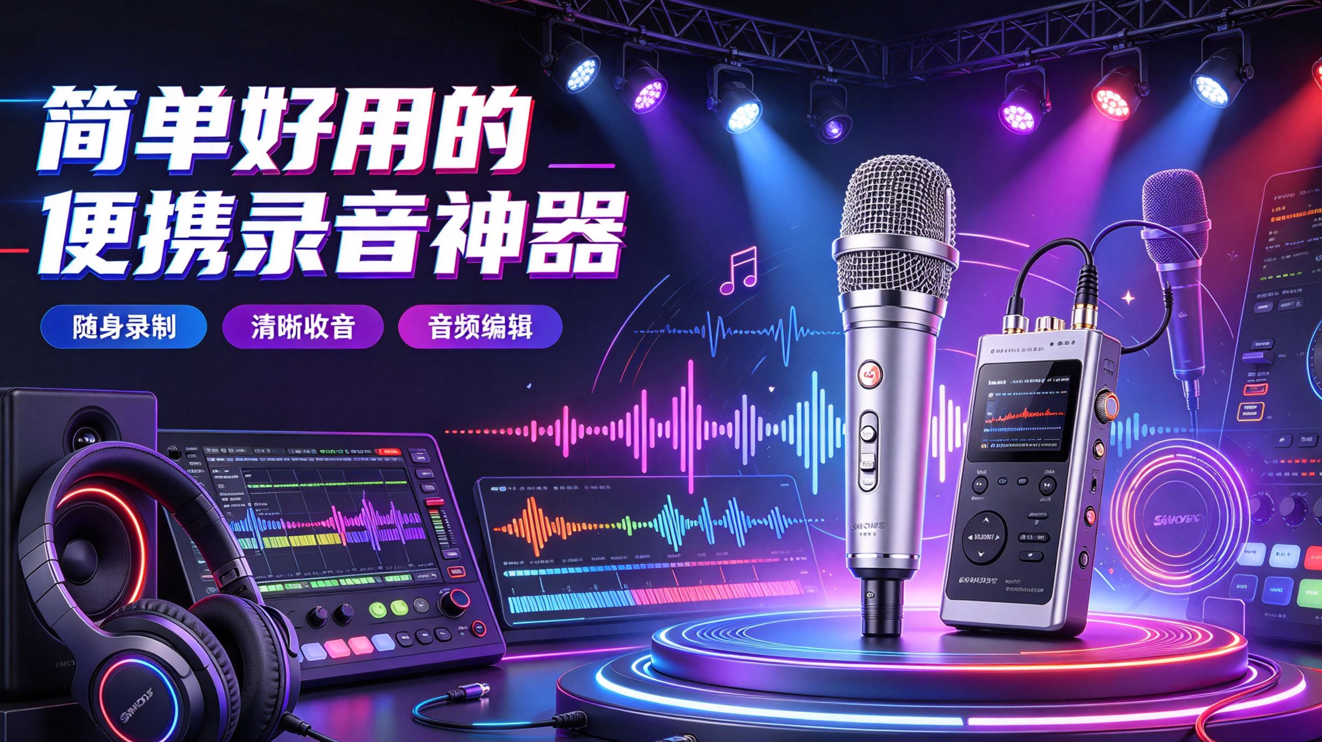 简单好用的便携录音神器