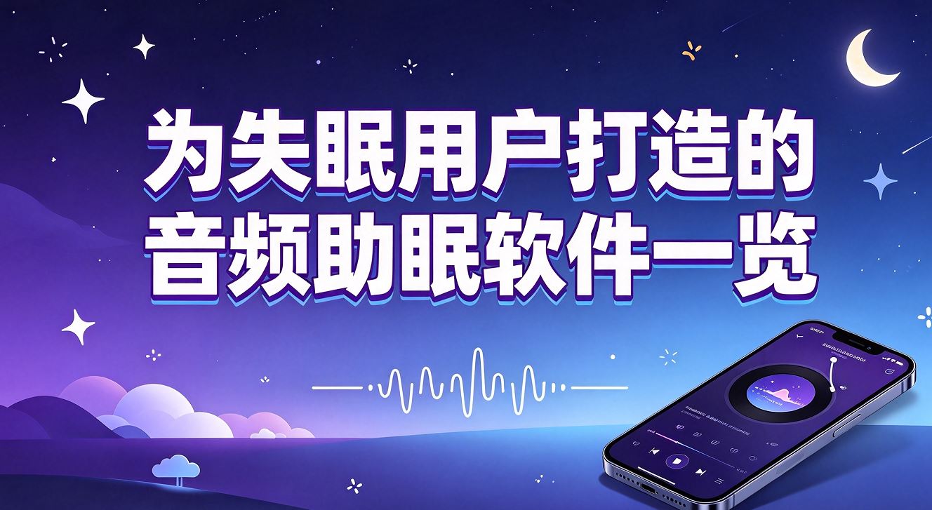 为失眠用户打造的音频助眠软件一览