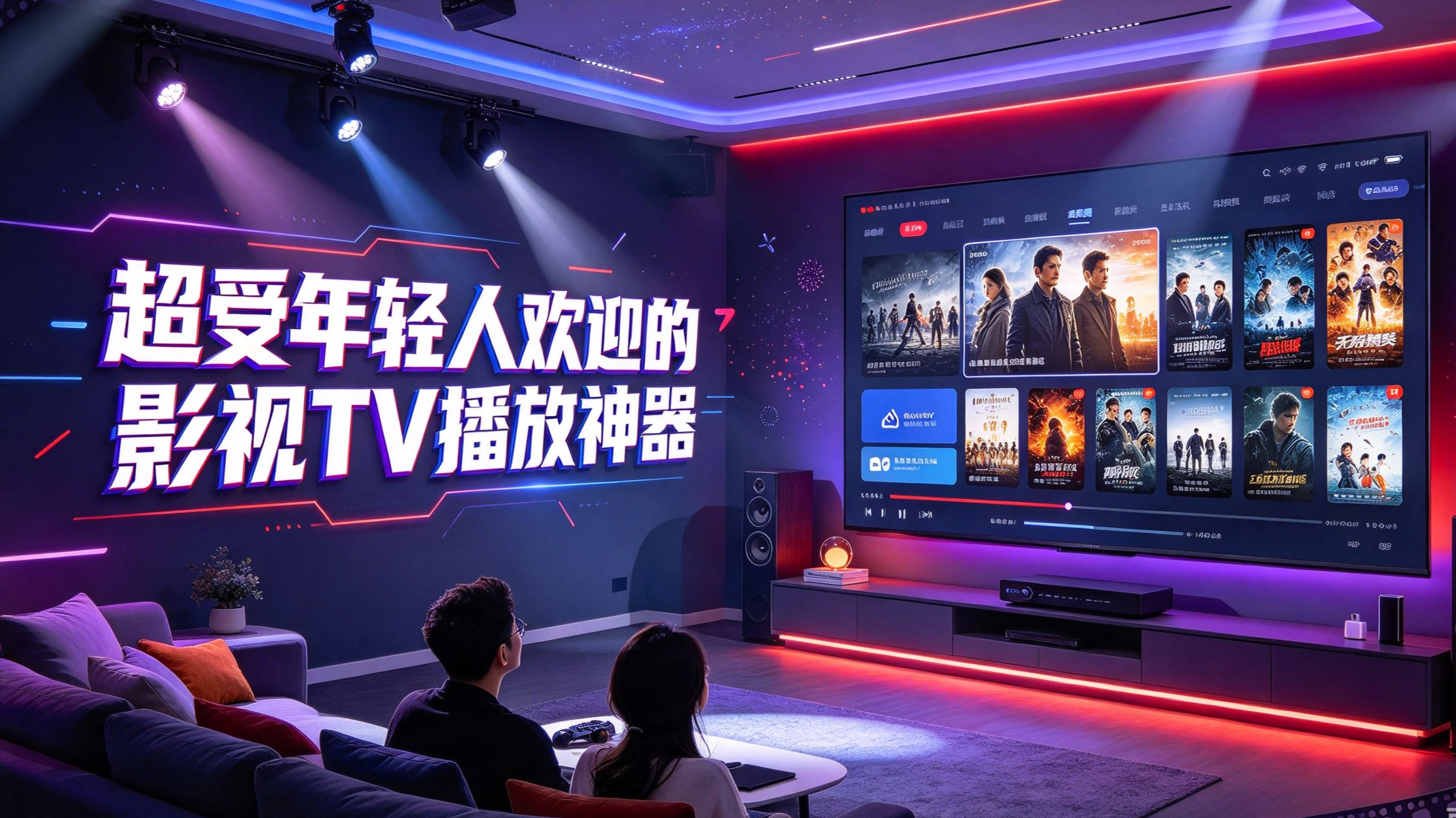 超受年轻人欢迎的影视TV播放神器