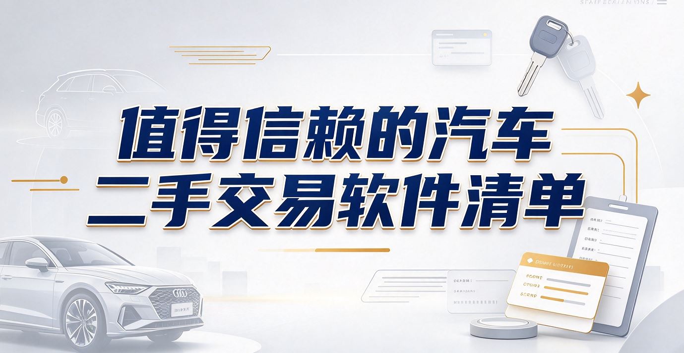 值得信赖的汽车二手交易软件清单