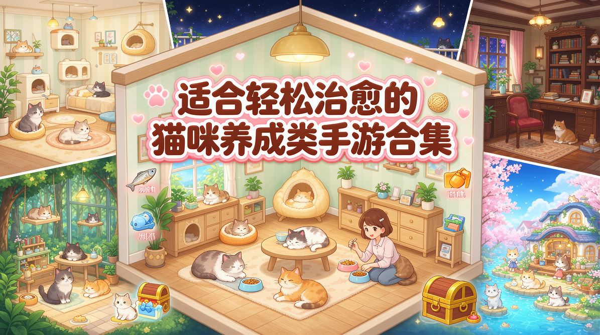 适合放松治愈的猫咪养成类手游合集
