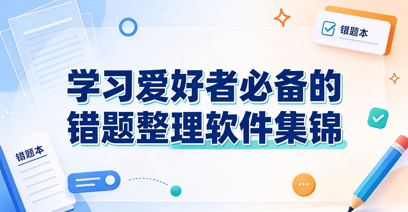 学习爱好者必备的错题整理软件集锦