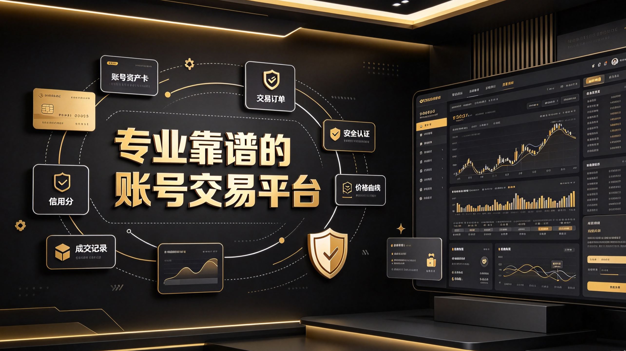 专业靠谱的账号交易平台