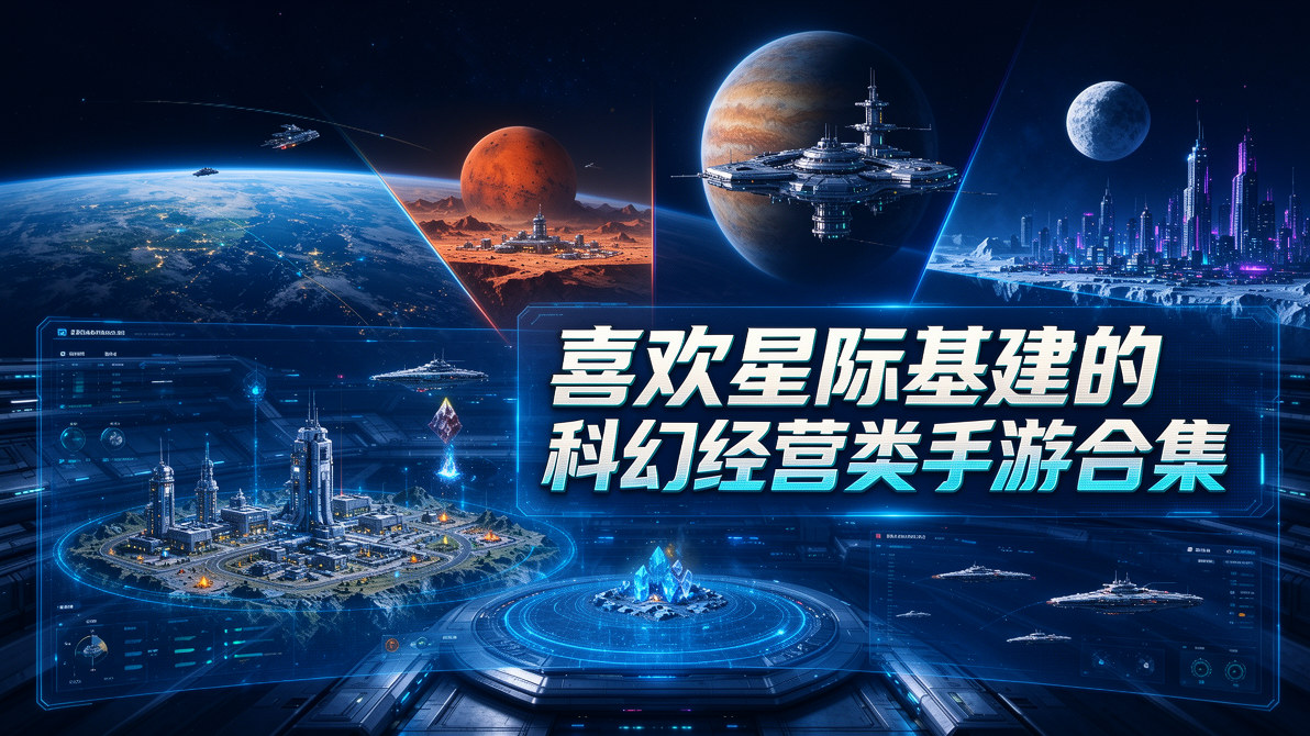 喜欢星际基建的科幻经营类手游合集