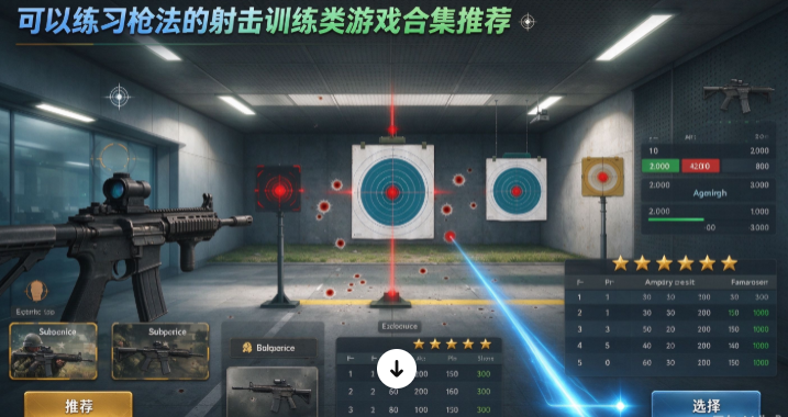 可以练习枪法的射击训练类游戏合集推荐