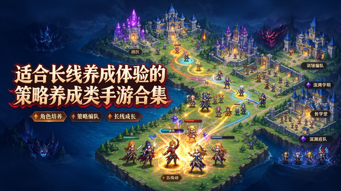 适合长线养成体验的策略养成类手游合集