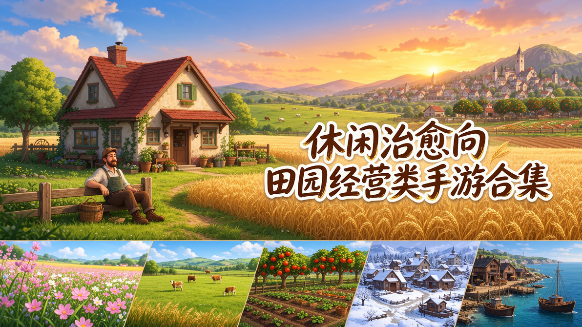 休闲治愈向田园经营类手游合集