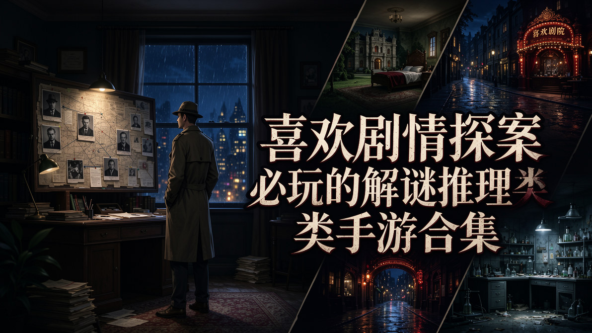 喜欢剧情探案必玩的解谜推理类手游合集