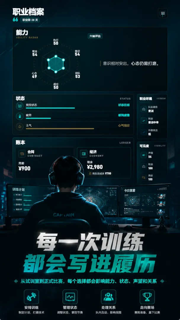 我的职业游戏生涯截图1