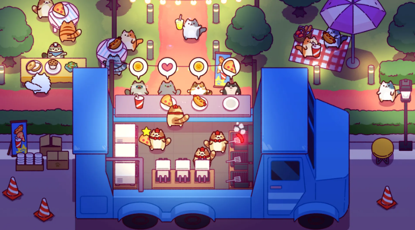猫咪小吃店内购版截图1