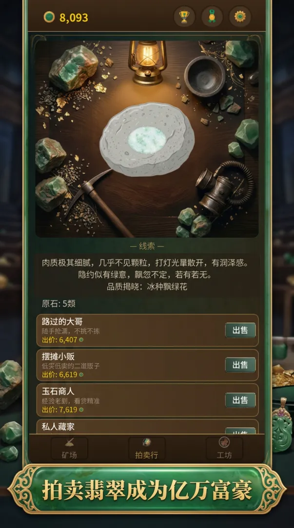 开局一座翡翠矿截图3